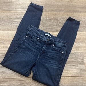 Good American Dark Indigo Skinny Jeans